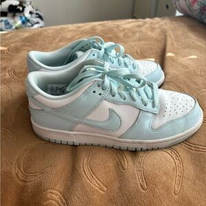 adidas Light Blue & White Athletic Sneaker Interior